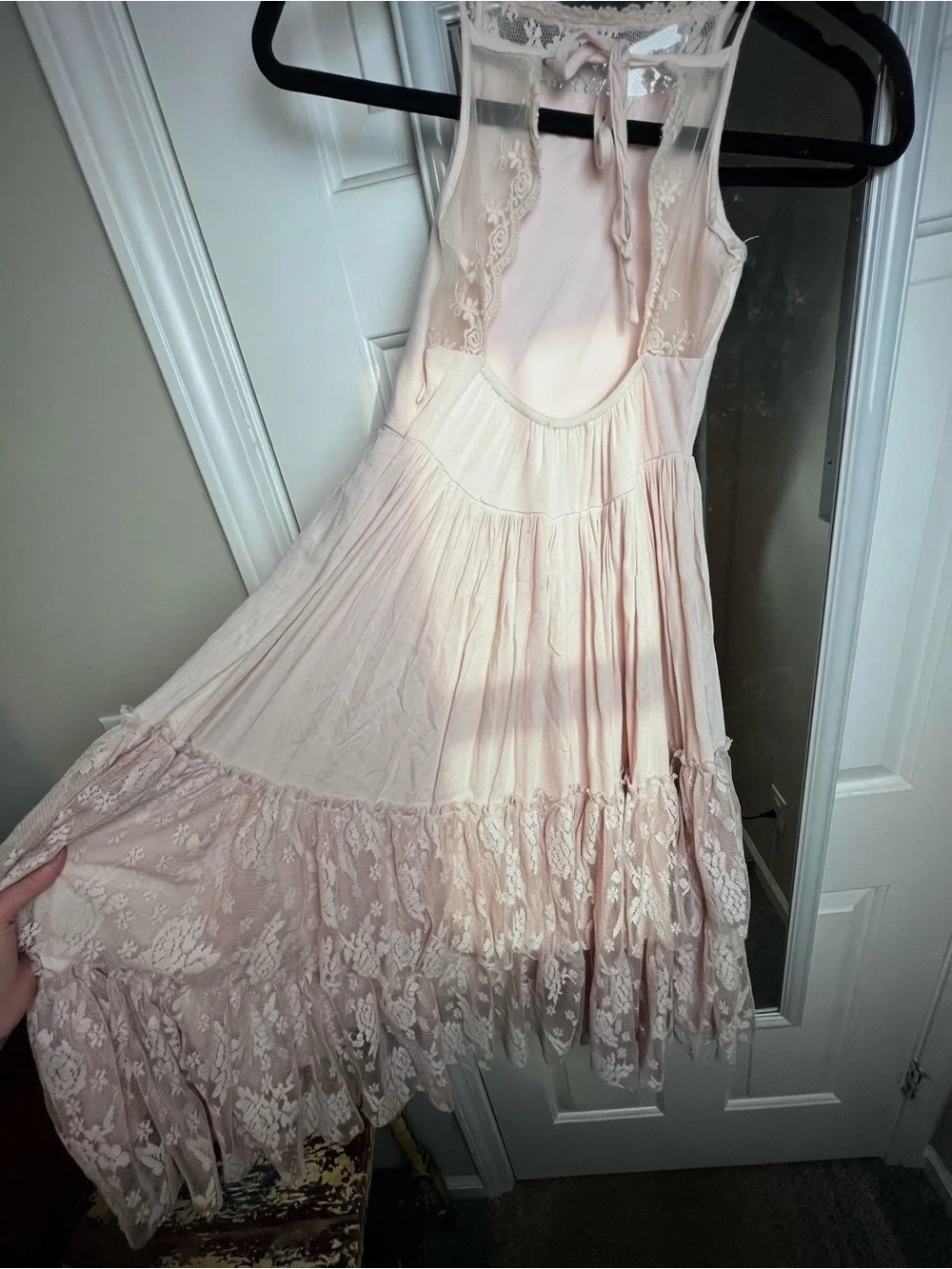 •JOYFOLIE• Catrin Boho Romantic Maxi Dress in 